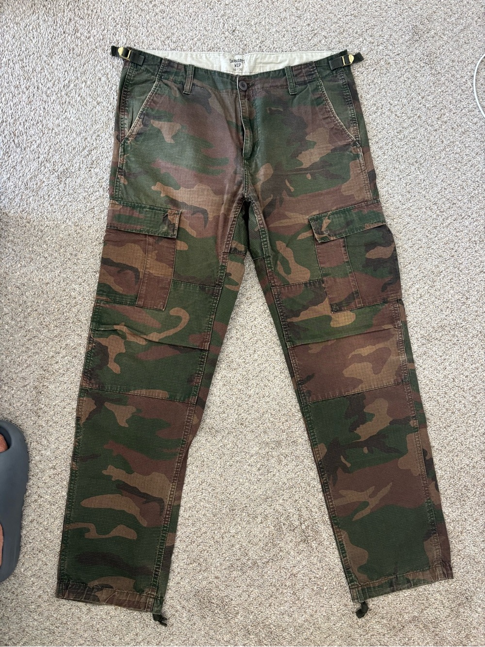 Carhartt WIP aviation cargo pants Camo
